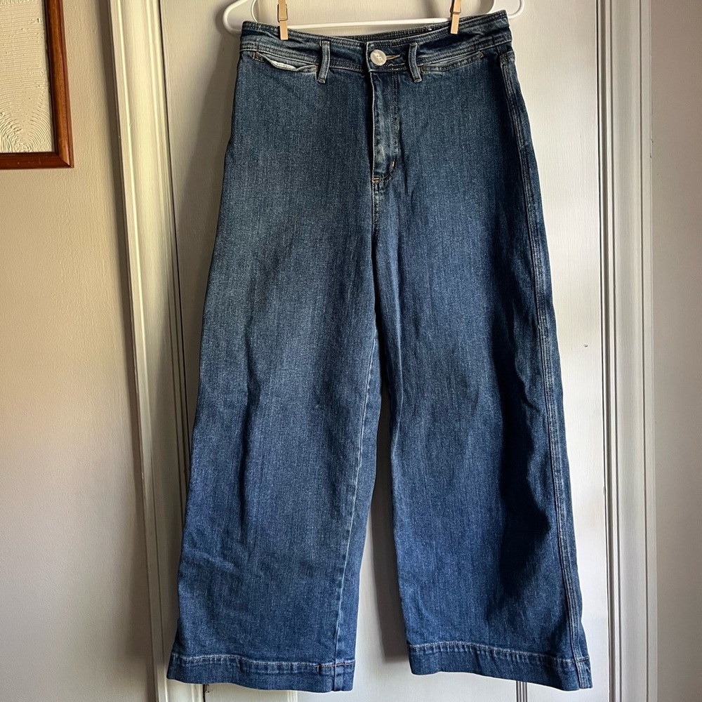 Loft High Waist Wide Leg Pants